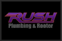 2' x 3' (24" x 35")  Berber Impressions HD  RUSH Indoor-Outdoor Logo Mat