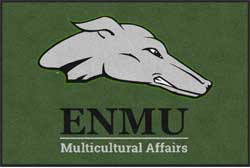 4' x 6' (45" x 69") Colorstar Impressions ENMU  Indoor Logo Mat