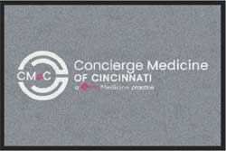 2 'x 3' (24" x 35") Digiprint HD CMOC Indoor Logo Mat