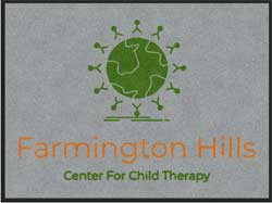 3' x 4' (35" x 47") ColorStar Impressions FARMINGTON HILLS  Indoor Logo Mat