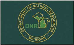 6' x 10' (70" x 118") Waterhog Inlay DNR  Indoor/Outdoor Logo Mat