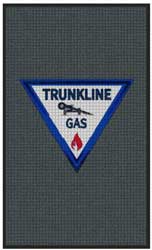 3' x 5' (35" x 58") Waterhog Impressions HD TRUNKLINE  Indoor-Outdoor Logo Mat