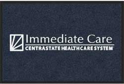 2 'x 3' (24" x 35") Digiprint HD IMMEDIATE CARE  Indoor Logo Mat