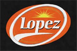 4' x 6' (45" x 69") Colorstar Impressions  LOPEZ Indoor Logo Mat
