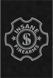 4' x 6' (45" x 69") Colorstar Impressions  INSANE FIREARMS  Indoor Logo Mat