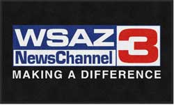 3' x 5' (35" x 59") ColorStar Impressions WSAZ  Indoor Logo Mat