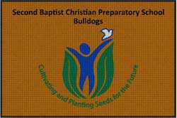 4' x 6' (45" x 69") Waterhog Impressions HD SBCPS Indoor/Outdoor Logo Mat