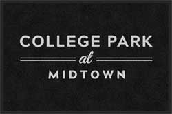 2 'x 3' (24" x 35") Digiprint HD COLLEGE PARK  Indoor Logo Mat