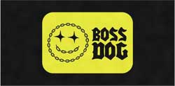 6' x 12' (68" x 143") Digiprint HD BOSS DOG  Indoor Logo Mat