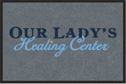 2 'x 3' (24" x 35") Digiprint HD OLHC  Indoor Logo Mat