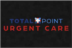 4' x 6' (45" x 69") ColorStar Impressions TOTAL POINT  Indoor Logo Mat