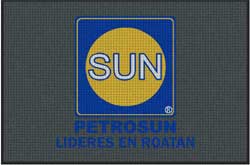 4' x 6' (45" x 69") Waterhog Impressions HD PETROSUN Indoor/Outdoor Logo Mat