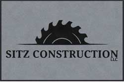 4' x 6' (45" x 69") Digiprint HD SITZ CONSTRUCTION  Indoor Logo Mat