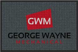2' x 3' (24" x 35") Waterhog Impressions HD GWM  Indoor-Outdoor Logo Mat