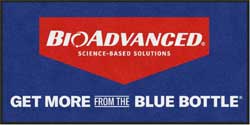 3' x 6' (35" x 69") ColorStar Impressions  BIOADVANCED  Indoor Logo Mat