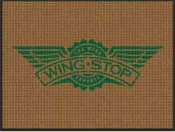 3' x 4' (35" x 45") Waterhog Impressions HD WING STOP  Indoor-Outdoor Logo Mat