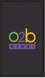 3' x 5' (35" x 56") Superscrape Impressions O2B KIDS Rubber Logo Mat