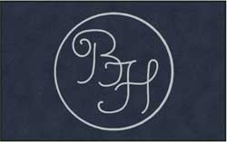 5' x 8' (58" x 95") Digiprint HD BROCK HAVEN SPA  Indoor Logo Mat