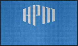 3' x 5' (35" x 58") Waterhog Impressions HD HPM   Indoor-Outdoor Logo Mat
