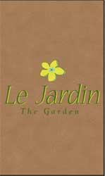 6' x 10' (68" x 119") ColorStar Impressions  LE JARDIN Indoor Logo Mat