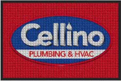 2' x 3' (24" x 35") Waterhog Impressions HD CELLINO Indoor-Outdoor Logo Mat