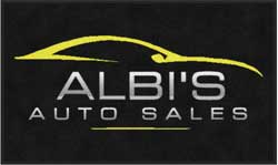 3' x 5' (35" x 59") ColorStar Impressions  ALBI'S Indoor Logo Mat