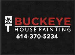 3' x 4' (35" x 47") Digiprint HD BUCKEYE  Indoor Logo Mat