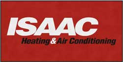 5' x 10' (58" x 119") Colorstar Impressions  ISAAC  Indoor Logo Mat
