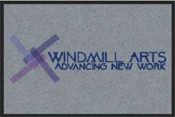 2 'x 3' (24" x 35") Digiprint HD WINDMILL ARTS  Indoor Logo Mat