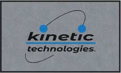 3' x 5' (35" x 59") Digiprint HD KINETIC  Indoor Logo Mat