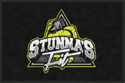 2 'x 3' (24" x 35") Digiprint HD STUNNA'S FIT  Indoor Logo Mat