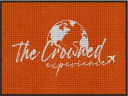 3' x 4' (35" x 45") Waterhog Impressions HD  THE CROWNED EXPERIENCE  Indoor-Outdoor Logo Mat