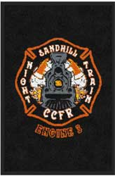 2 'x 3' (24" x 35") Digiprint HD ENGINE 3  Indoor Logo Mat