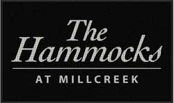 3' x 5' (35" x 58") Waterhog Impressions HD THE HAMMOCKS Indoor-Outdoor Logo Mat