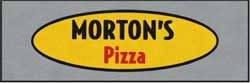 3' x 9' (35" x 106") Colorstar Impressions MORTON'S PIZZA  Indoor Logo Mat