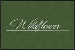 4' x 6' (45" x 69") Colorstar Impressions WILDFLOWER  Indoor Logo Mat