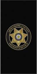 4' x 8' (45" x 95") Waterhog Impressions HD ARMSTRONG COUNTY SHERIFF  Indoor/ Outdoor Logo Mat