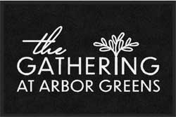 2 'x 3' (24" x 35") Digiprint HD THE GATHERING  Indoor Logo Mat