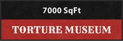 2' x 6' (24" x 69") Digiprint HD TORTURE MUSEUM  Indoor Logo Mat