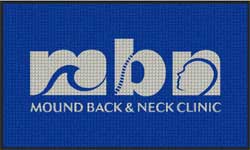 3' x 5' (35" x 58") Waterhog Impressions HD MBNC Indoor-Outdoor Logo Mat