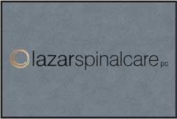 4' x 6' (45" x 69") Colorstar Impressions LAZAR SPINAL CARE  Indoor Logo Mat