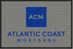 2' x 3' (24" x 35") Waterhog Impressions HD ATLANTIC COAST   Indoor-Outdoor Logo Mat