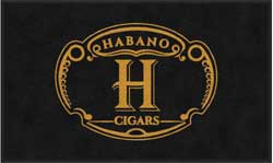 3' x 5' (35" x 59") ColorStar Impressions  HABANO  Indoor Logo Mat