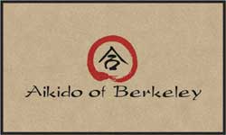 3' x 5' (35" x 59") Digiprint HD AIKIDO OF BERKELEY Indoor Logo Mat