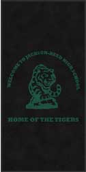 3' x 6' (35" x 69") Digiprint HD JACKSON REED HS Indoor Logo Mat