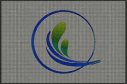 4' x 6' (45" x 69") Waterhog Impressions HD CR DESIGN  Indoor/Outdoor Logo Mat