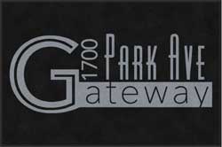 4' x 6' (45" x 69") Digiprint HD 1700 GATEWAY  Indoor Logo Mat