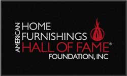 3' x 5' (35" x 58") Waterhog Impressions HD HOME FURNISHING HOF  Indoor-Outdoor Logo Mat