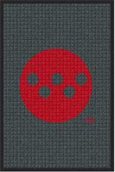 2' x 3' (24" x 35") Waterhog Impressions HD WINCHESTER  Indoor-Outdoor Logo Mat