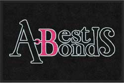 2 'x 3' (24" x 35") Digiprint HD ABEST BONDS Indoor Logo Mat